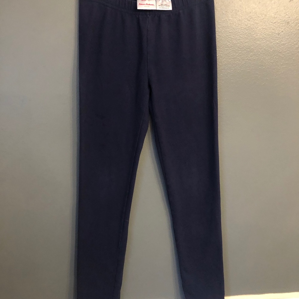Hannah Andersson girls navy leggings